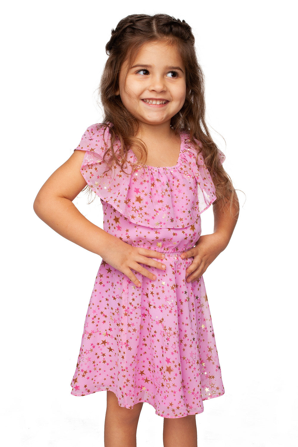 Ainsley Girl's Top and Skirt Set - Zodiac