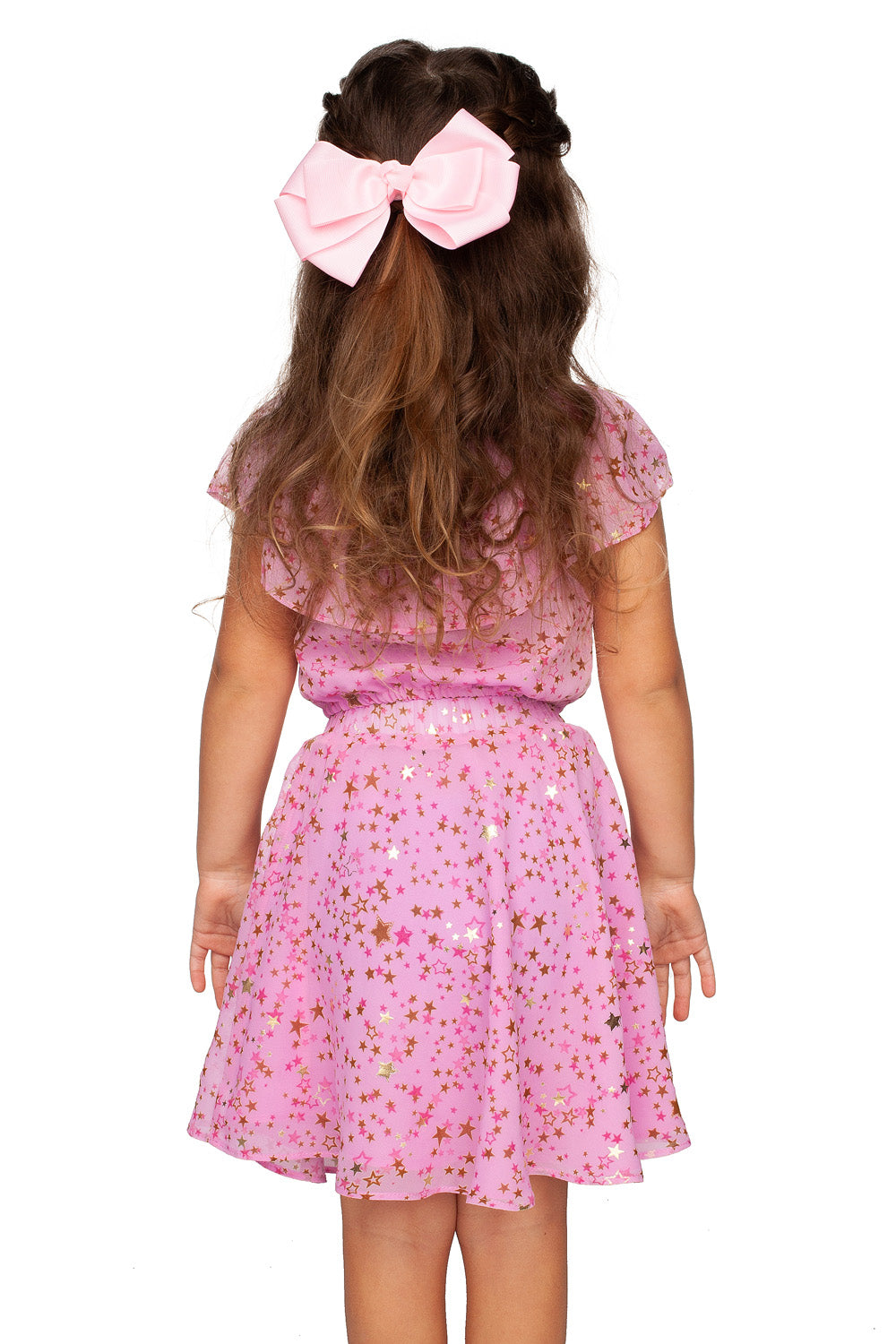 Ainsley Girl's Top and Skirt Set - Zodiac
