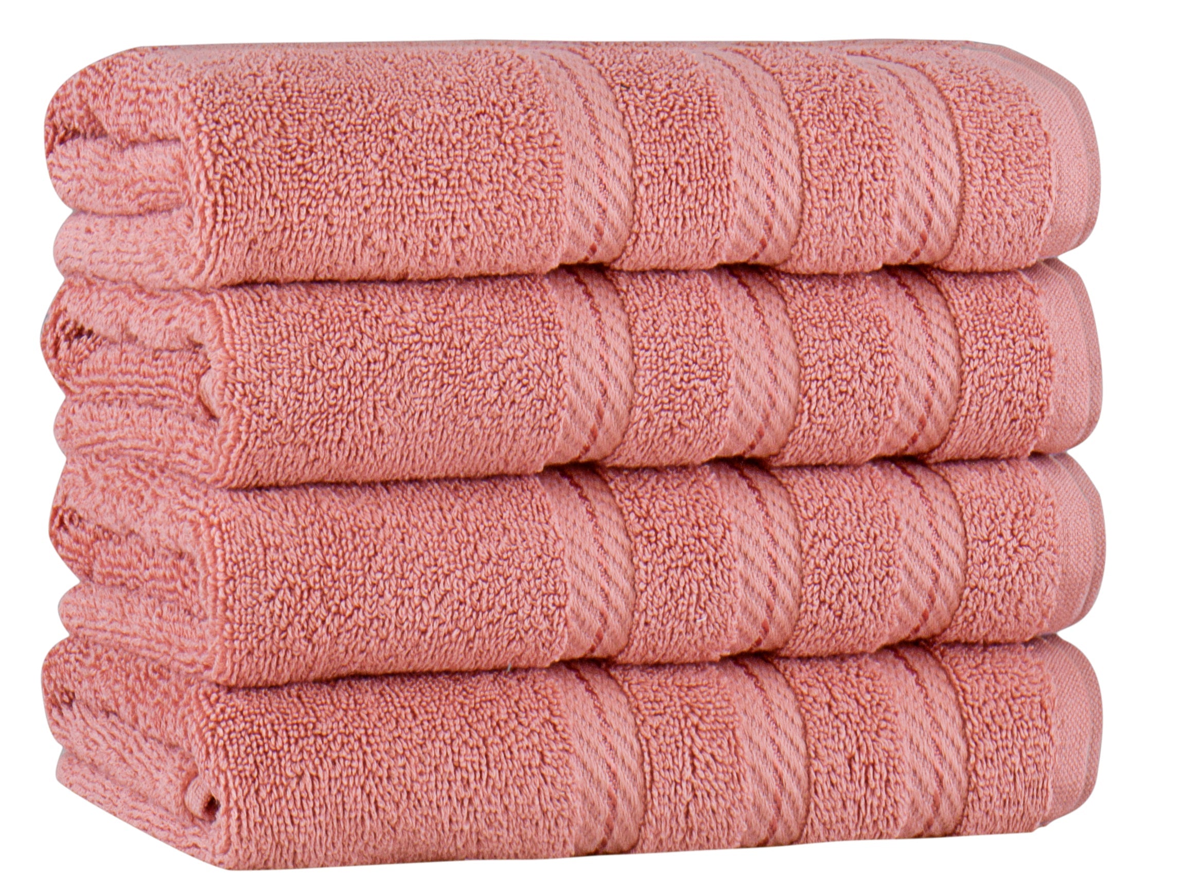 Antalya Turkish Cotton Hand Towels - 4 Pieces