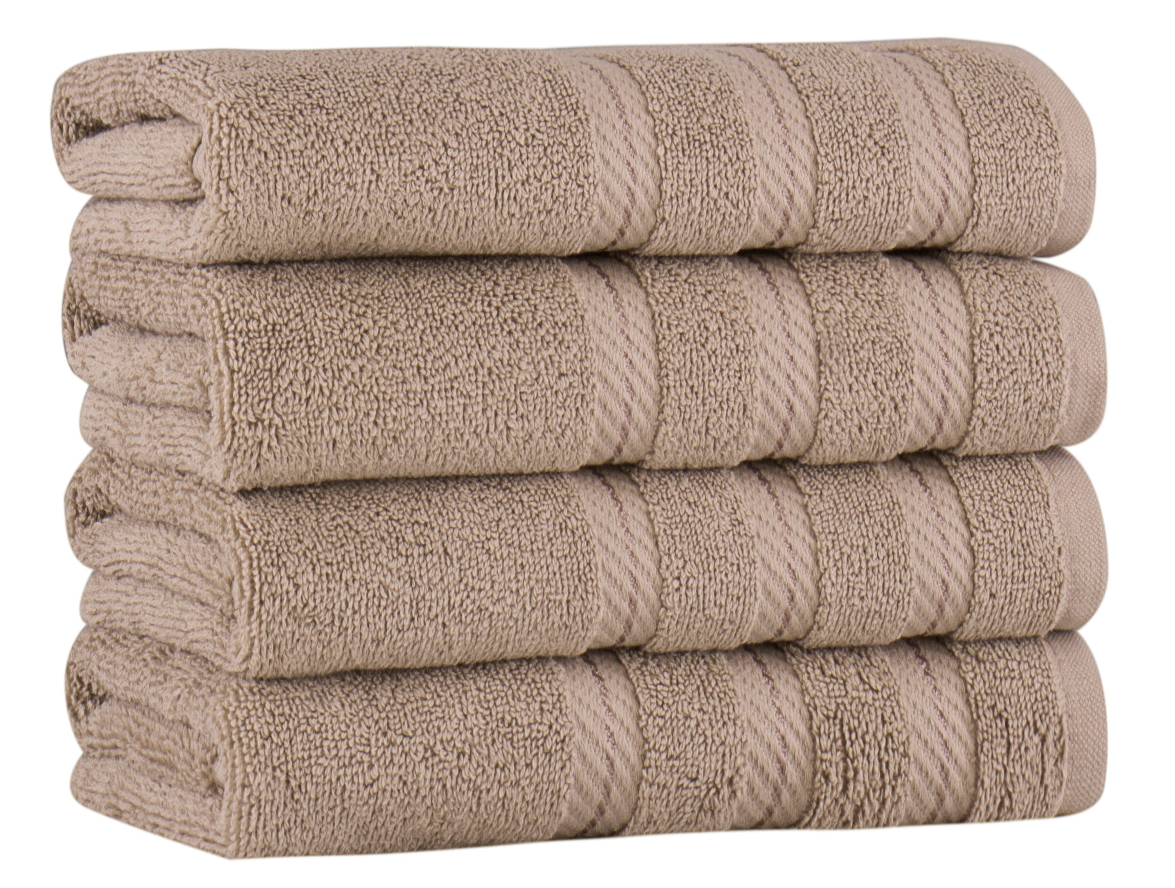 Antalya Turkish Cotton Hand Towels - 4 Pieces