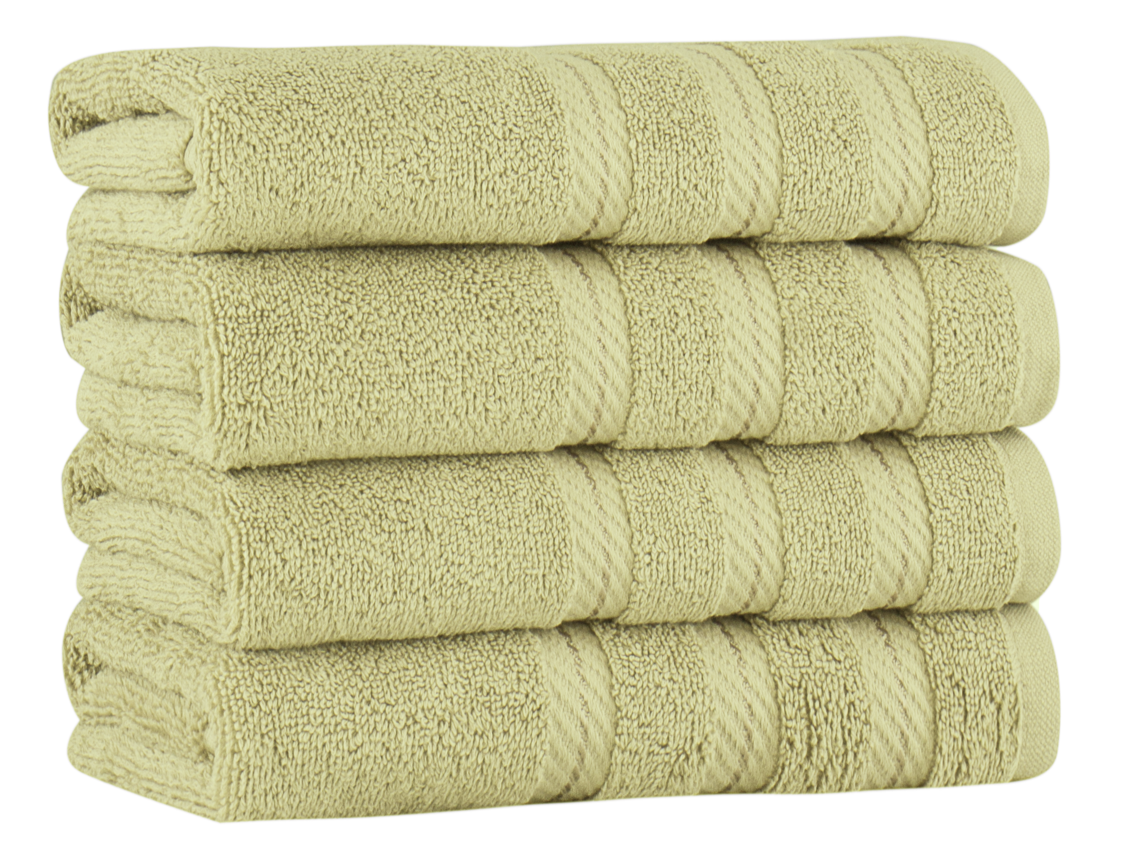 Antalya Turkish Cotton Hand Towels - 4 Pieces