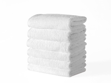 Hospitality Turkish Cotton Hand Towels - 6 Pieces