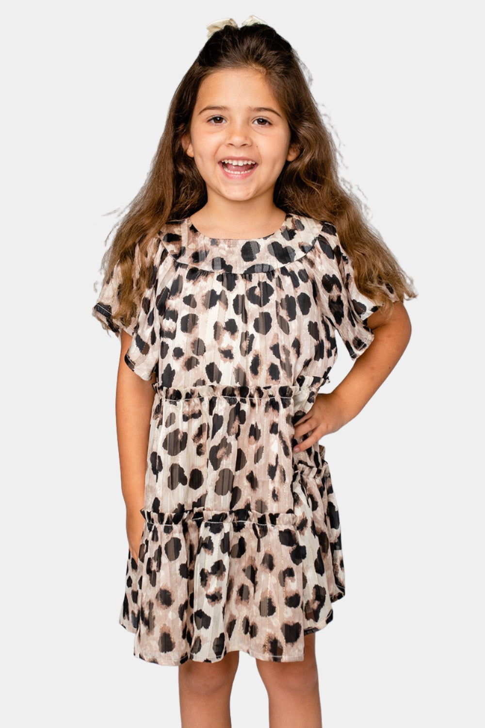 Kenzie Girl's Dress - Oreo