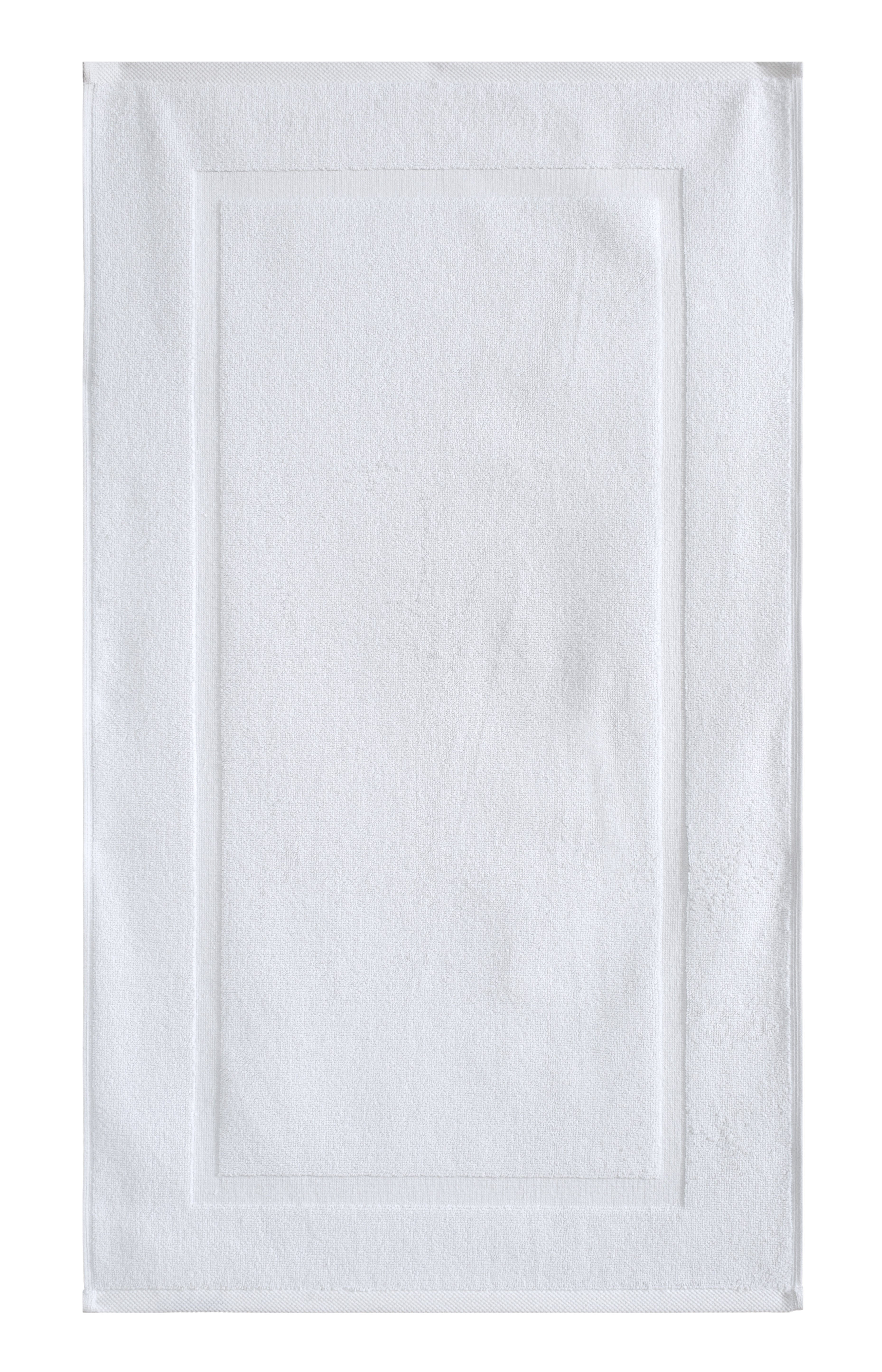 Cambridge Panel Bath Mats Pack of 2, Turkish Cotton Hotel & Spa Bath Rug Set, 900 GSM, 20"x34"
