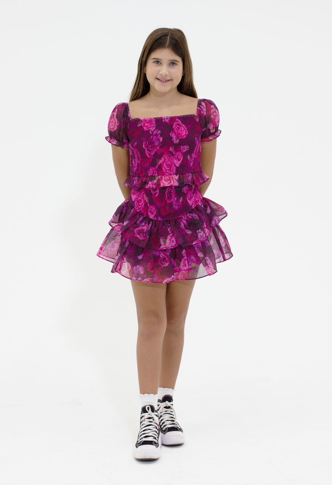 Blair Tween Skort Set - Grape