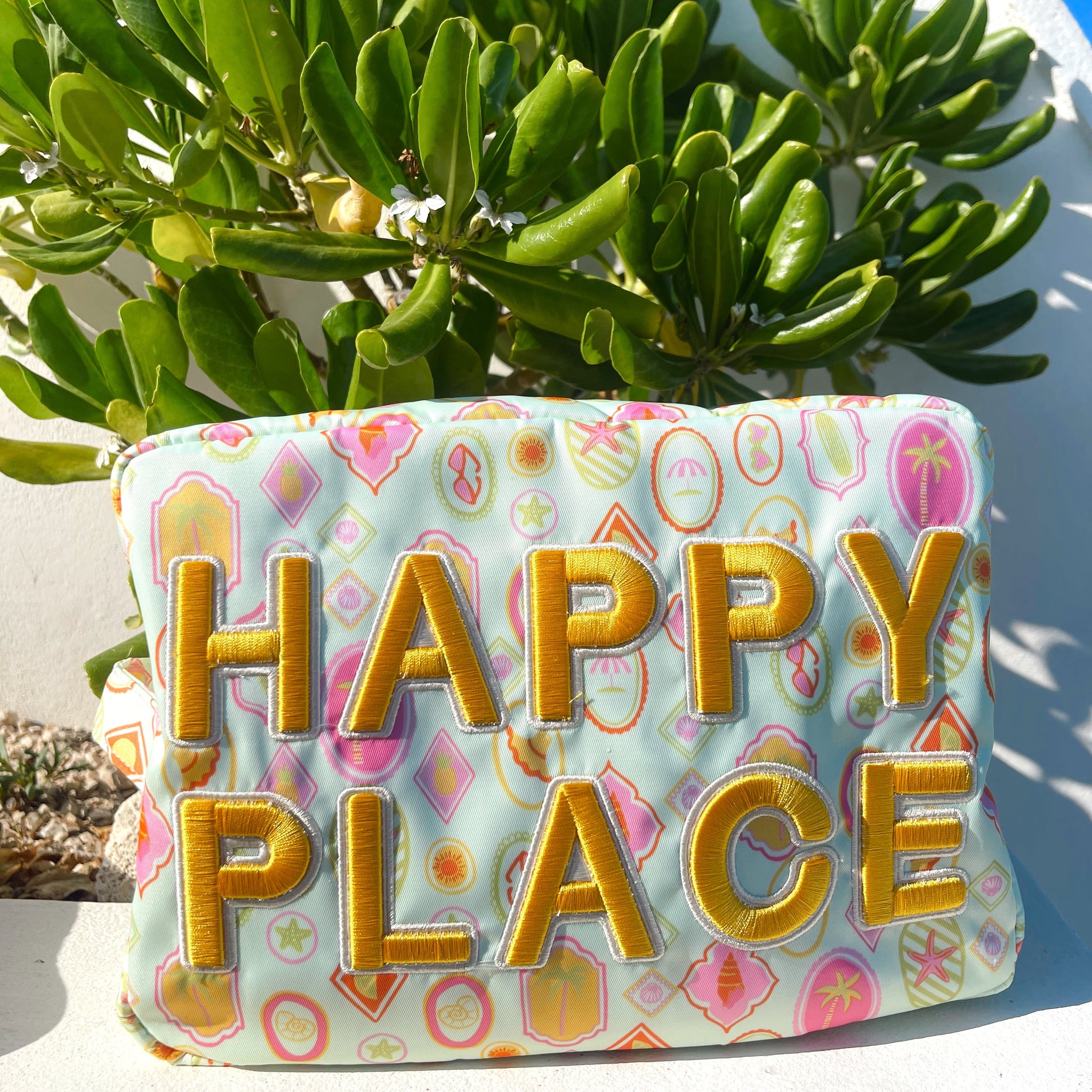 Happy Place - Mint Palms XL