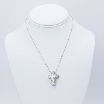 Faithful Glow Silver Necklace