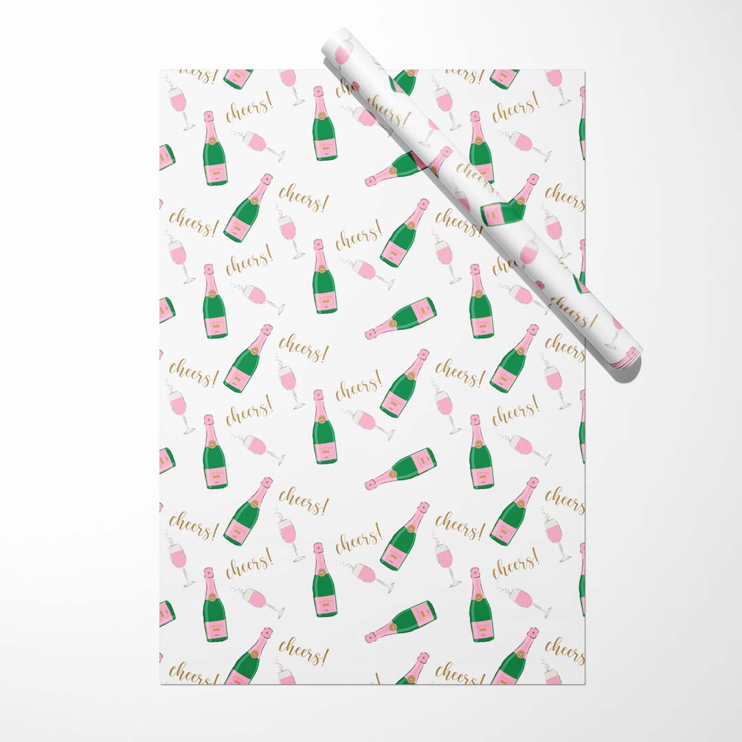 Clairebella Gift Wrap - Champagne