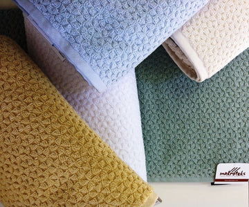 Hardwick Jacquard Turkish Cotton Bath Mat - 2 Pieces