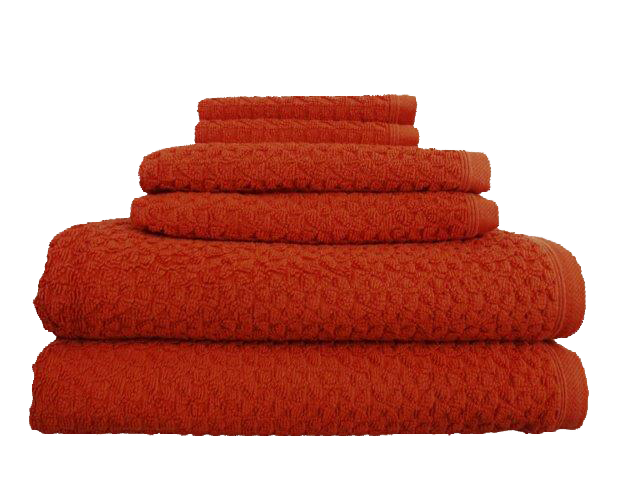 Hardwick %100 Turkish Cotton Towel Set of 6 - 2 Bath Towels, 2 Hand Towels & 2 Washcloths - Soft, Absorbent & Quick Dry