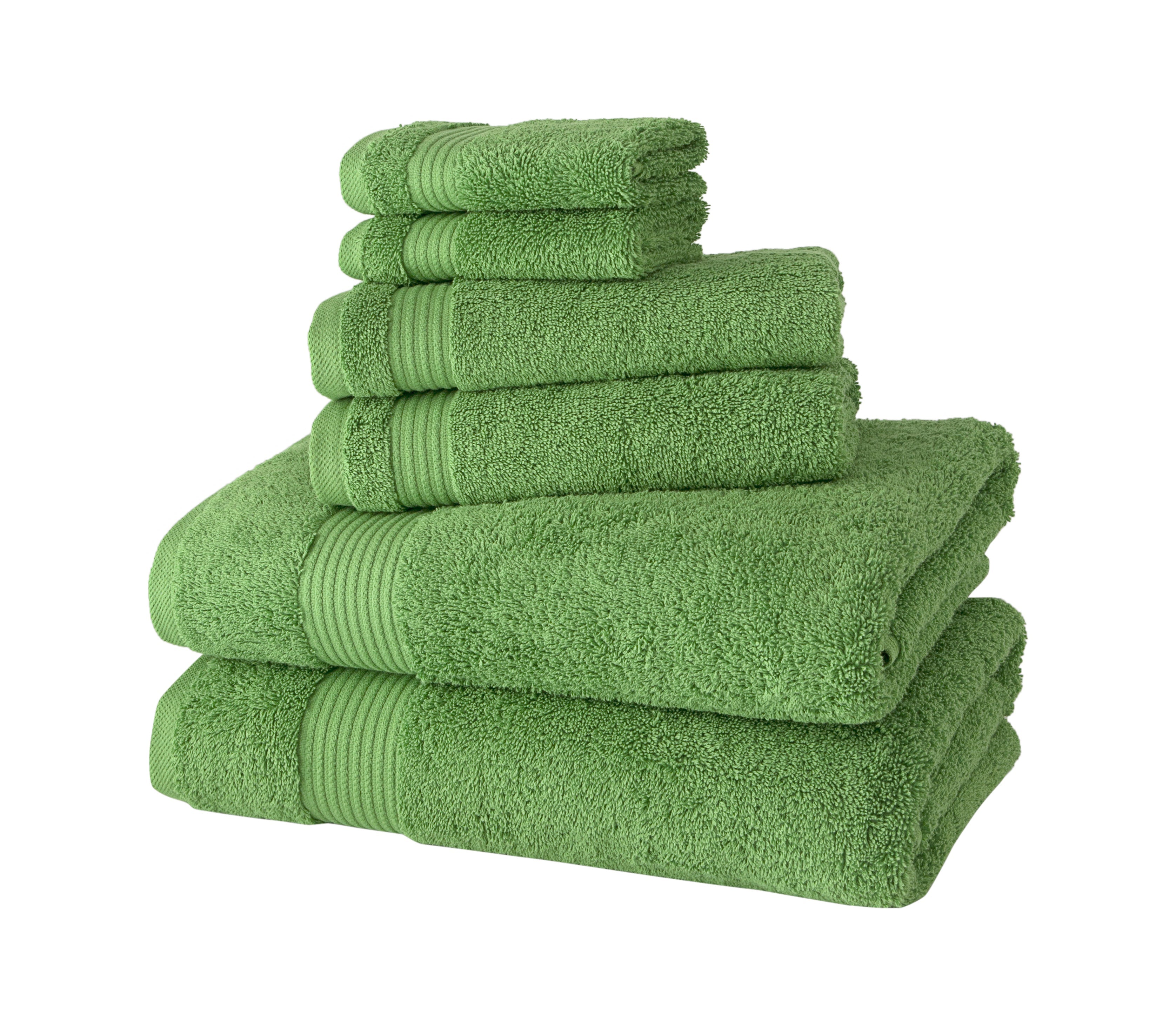 Amadeus Premium 6 Pc Towel Set Everyday Use - Made in Turkey