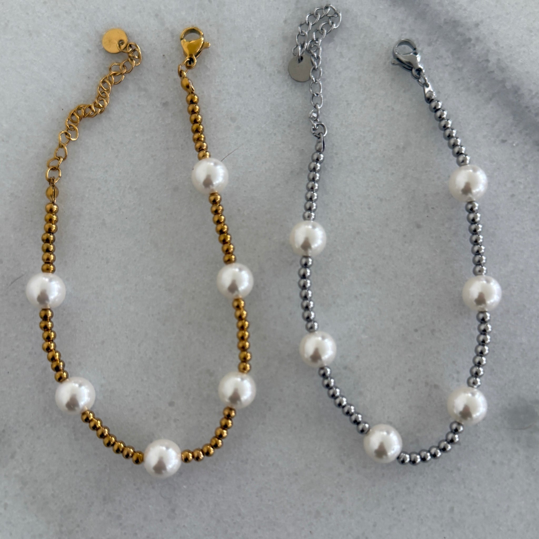 PEARL BEADED BRACELETS