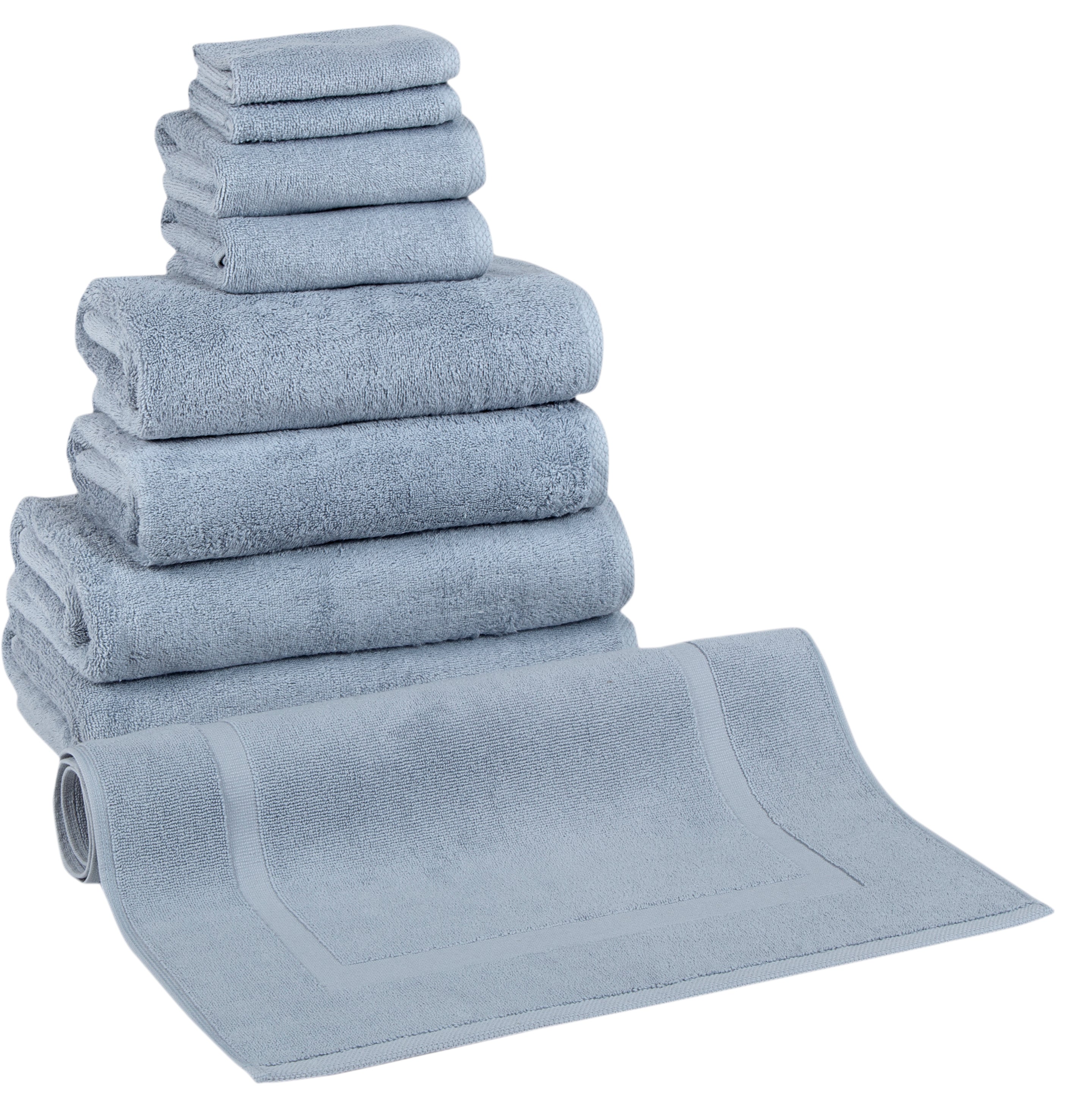 Hospitality Turkish Cotton Towel Set of 9