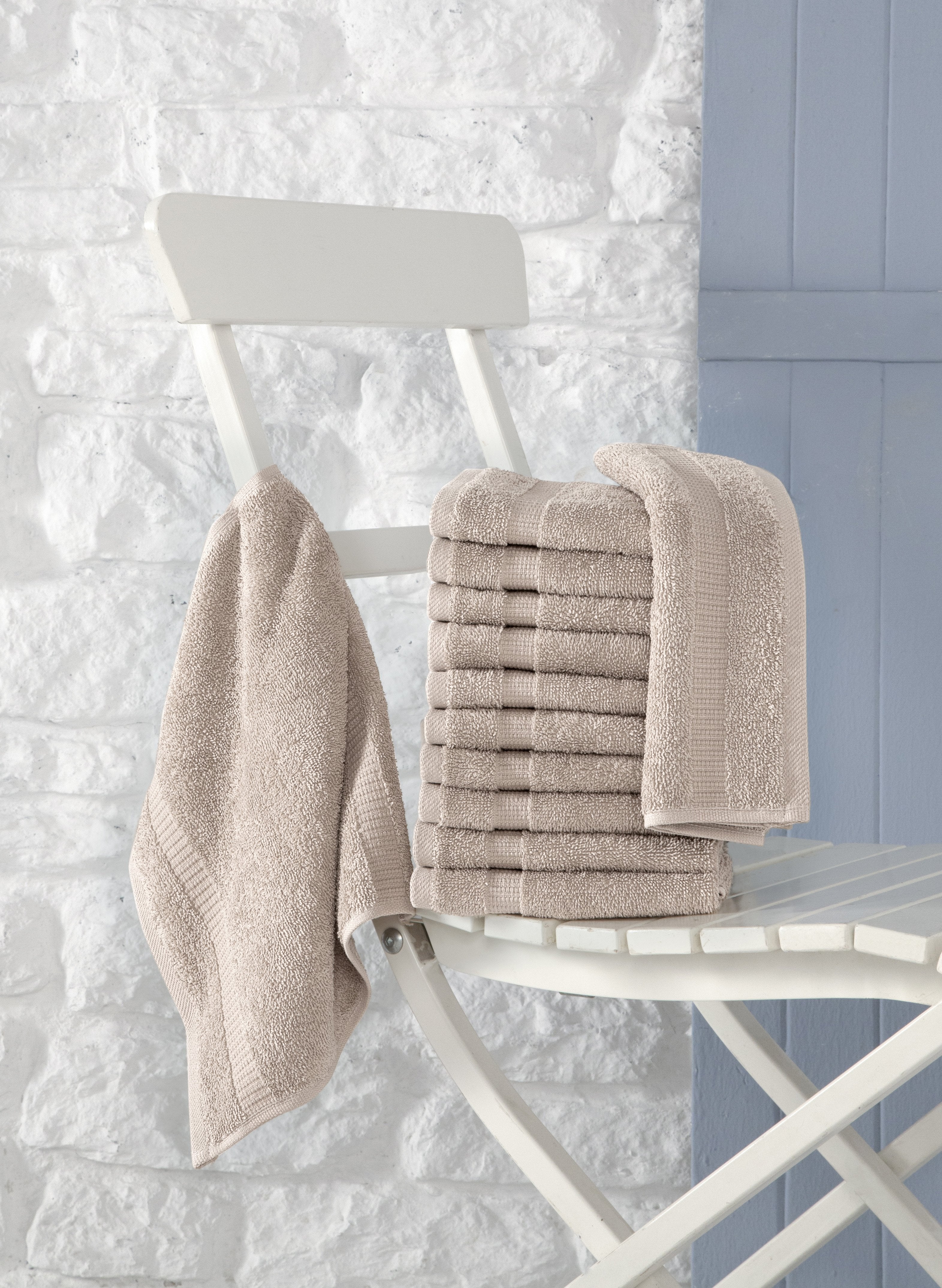 Cambridge Turkish Cotton Washcloths - 12 Pieces
