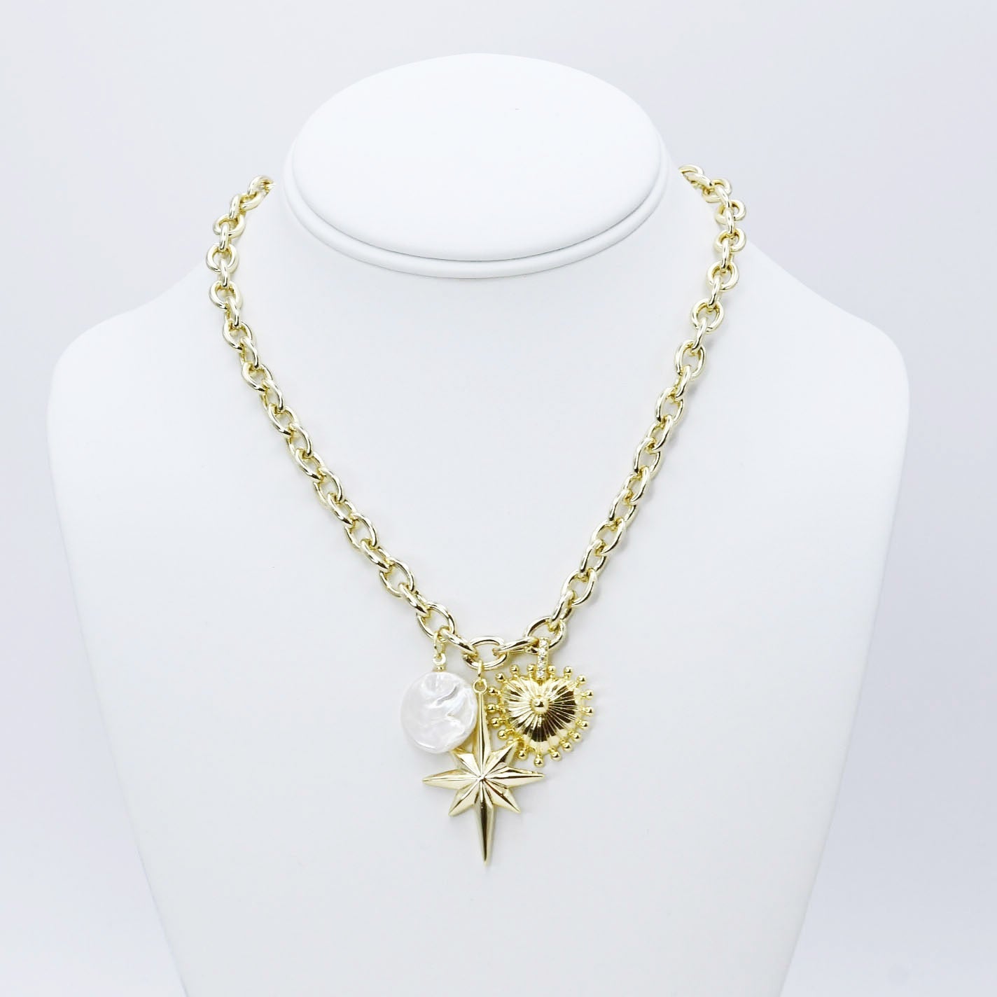 Lovely Link Necklace Gold Necklace