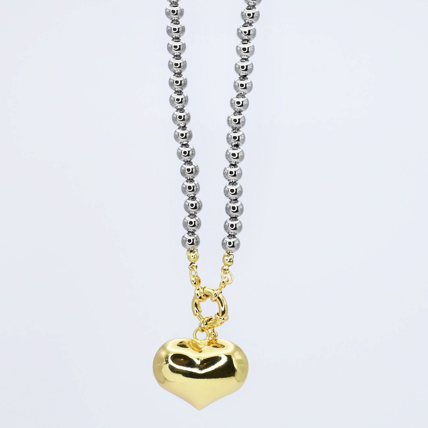 Luxe Love Silver/Gold Necklace