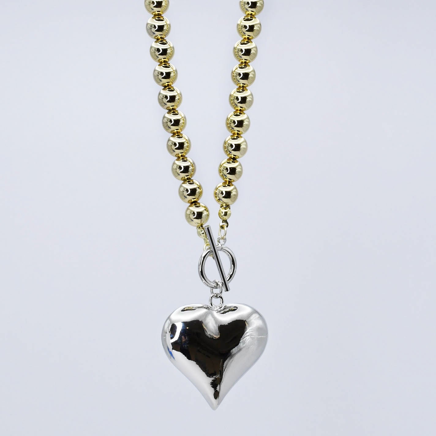 Mega Love Gold/Silver Necklace