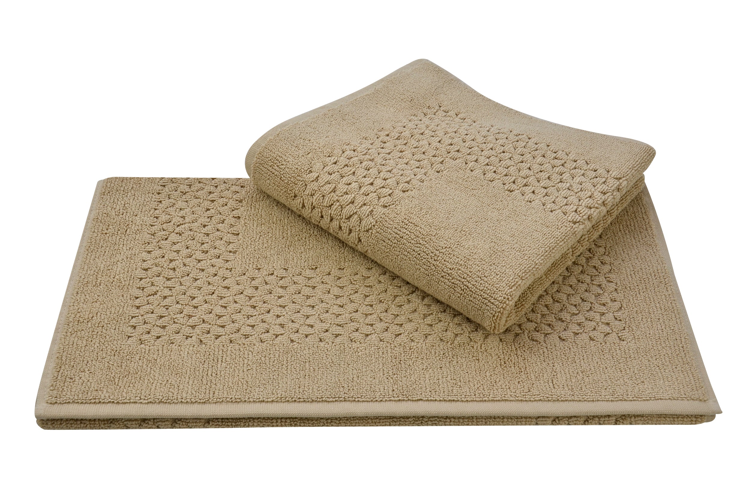 Mei-Tal Turkish Cotton Bath Mat - 2 Pieces