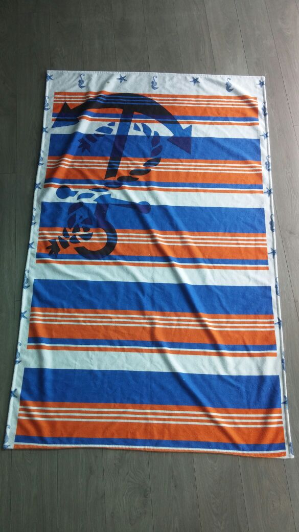 Miami Printed Turkish Cotton Summer Beach Towel