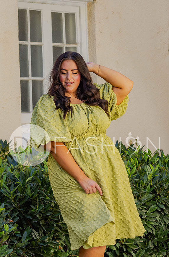 Brynn Winter Pear Texture Dress- DM Exclusive - Maternity Friendly - FINAL SALE