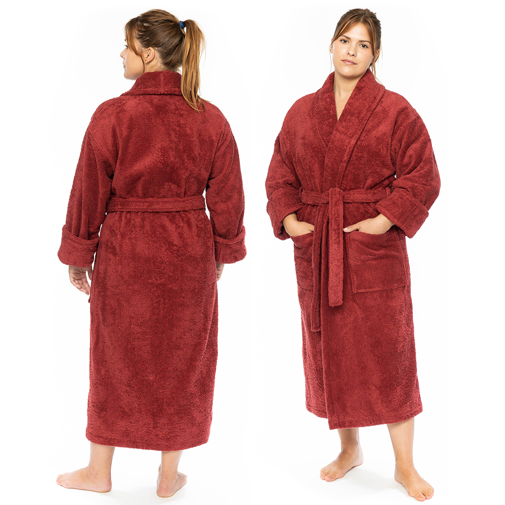 Classic Turkish Combed Cotton Luxurious Soft and Comfy Unisex Bathrobes
