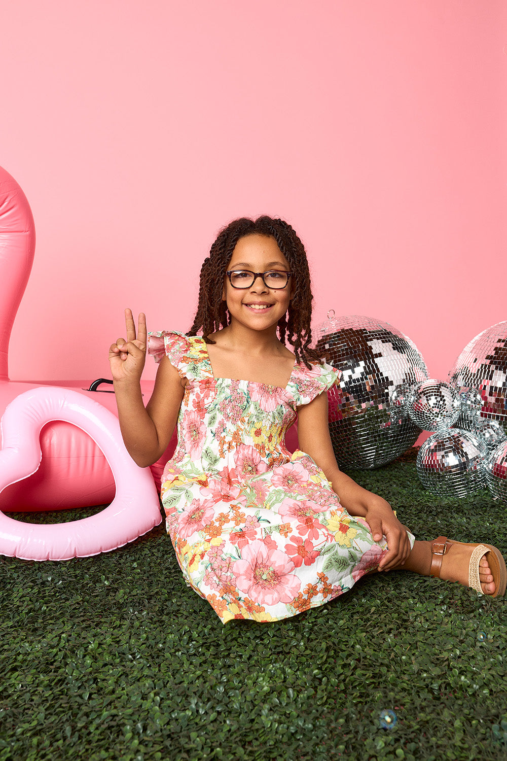 Nori Girl's Dress - Whimsy