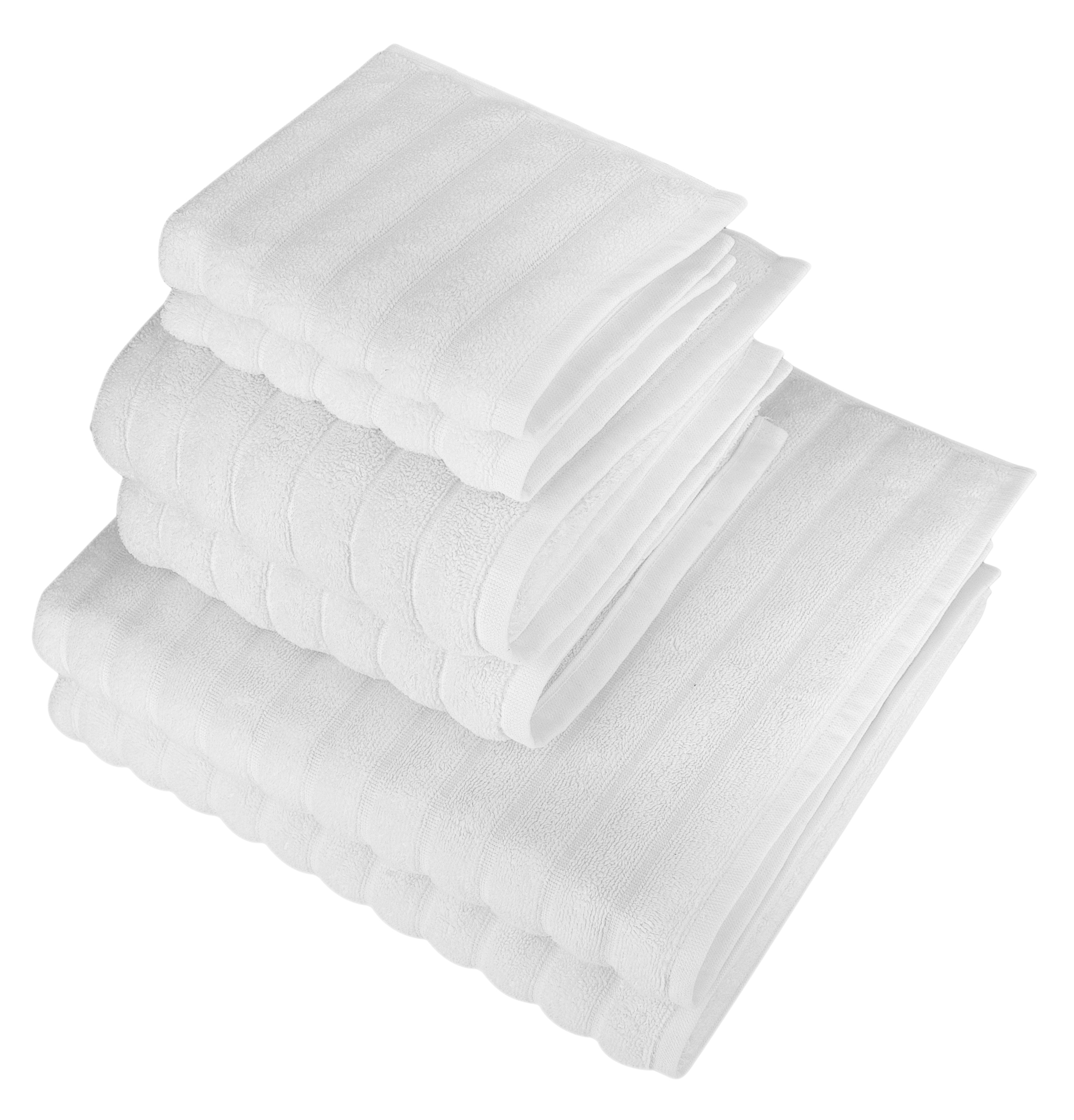 Brampton Luxury Turkish Cotton 6 pc Towel Set with Large Hand Towels