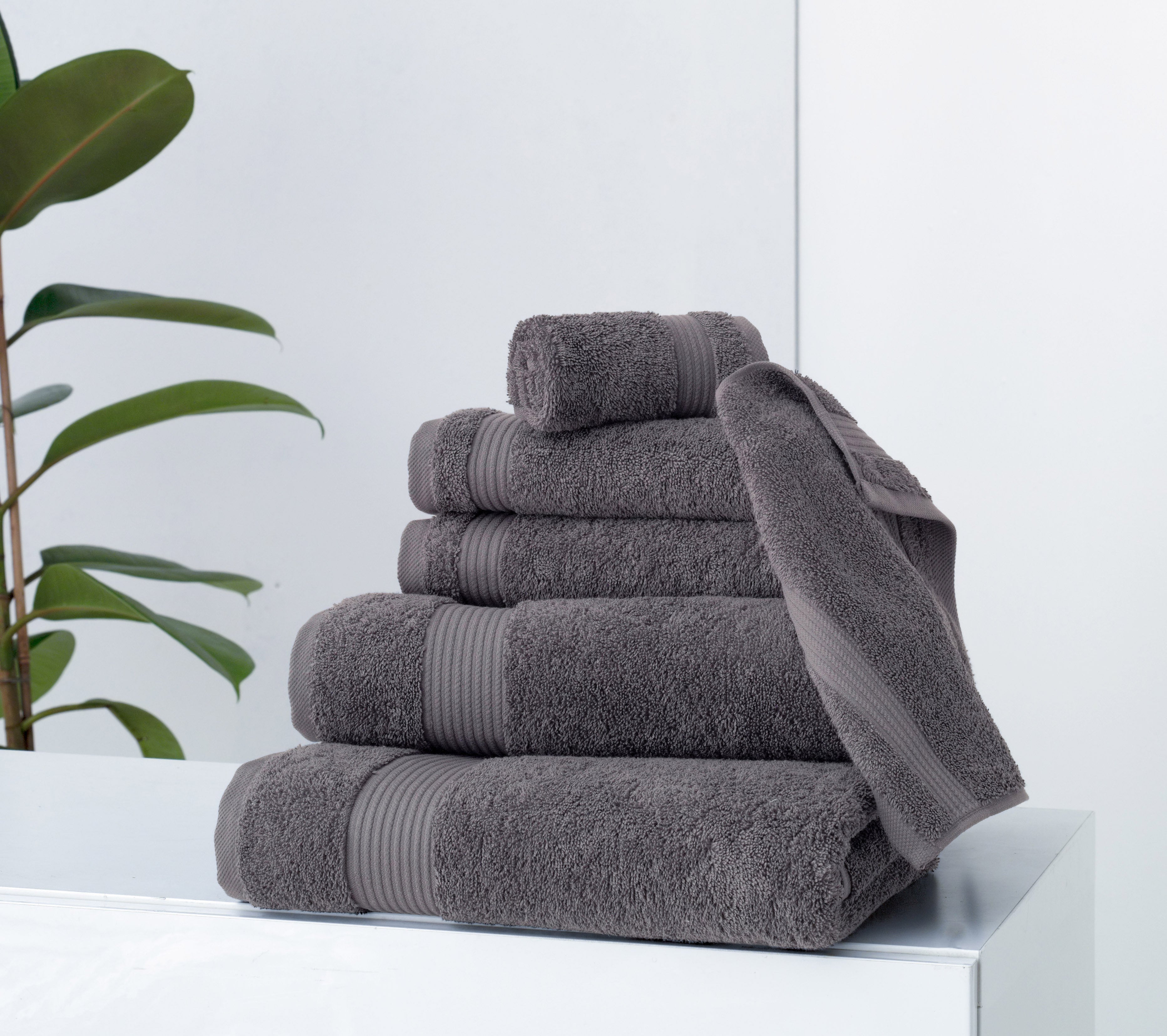 Amadeus Premium 6 Pc Towel Set Everyday Use - Made in Turkey