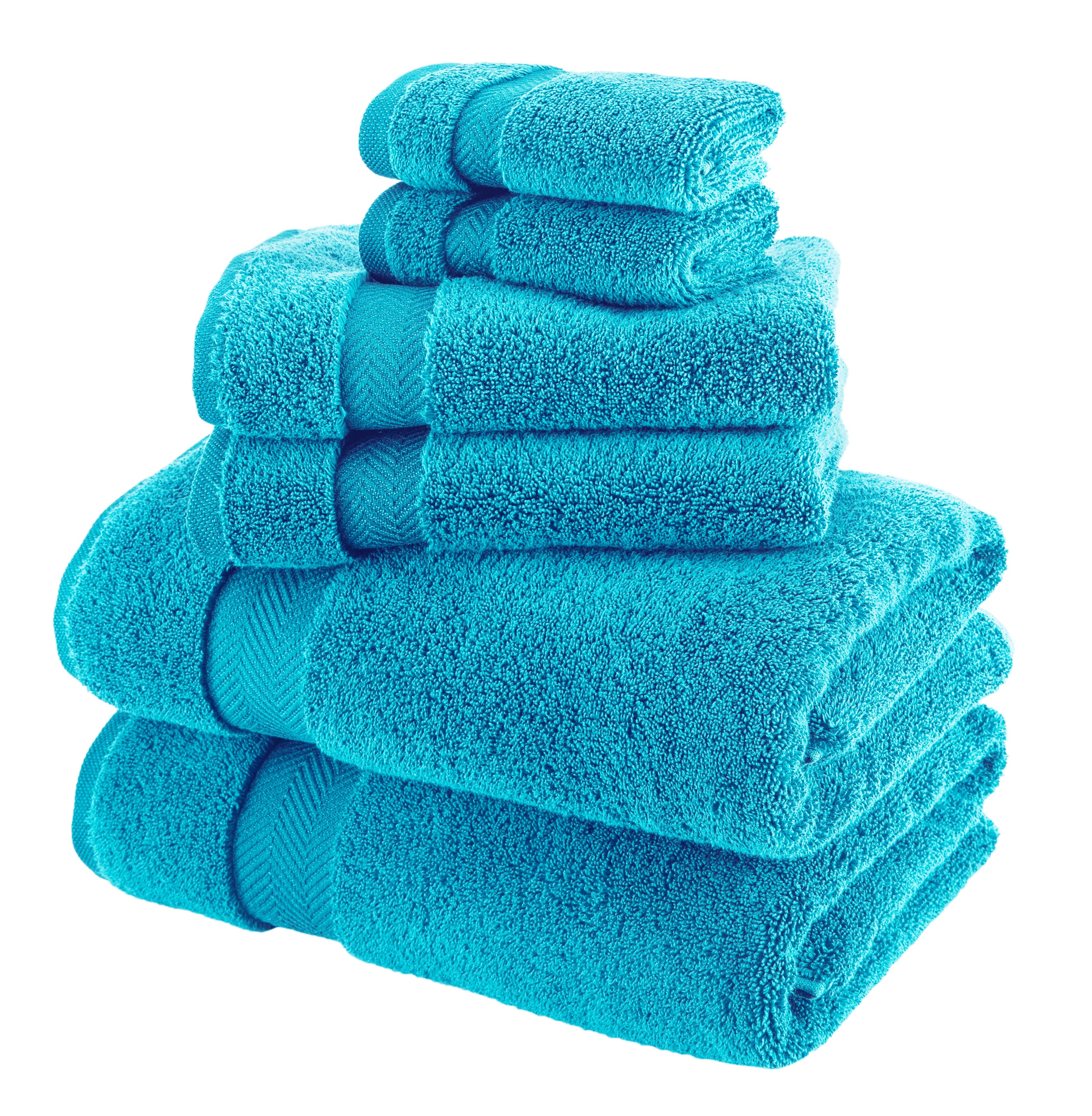 Becci Turkish Cotton Luxury Everyday Towel Set of 6