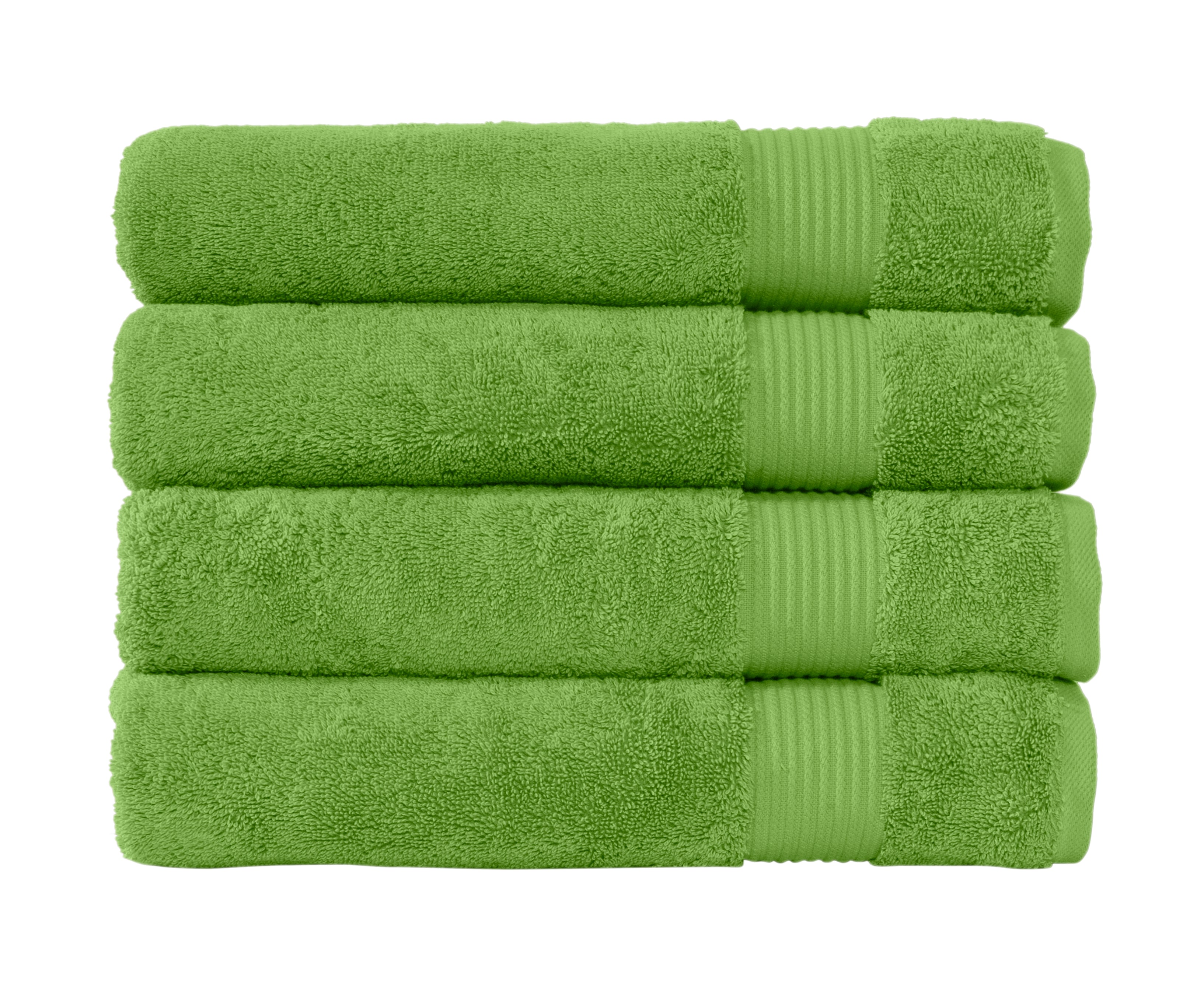 CTT CLASSIC TURKISH TOWELS Amadeus Luxury Turkish Cotton Hotel Collection Quick Drying Bath Towels - 4 Pieces