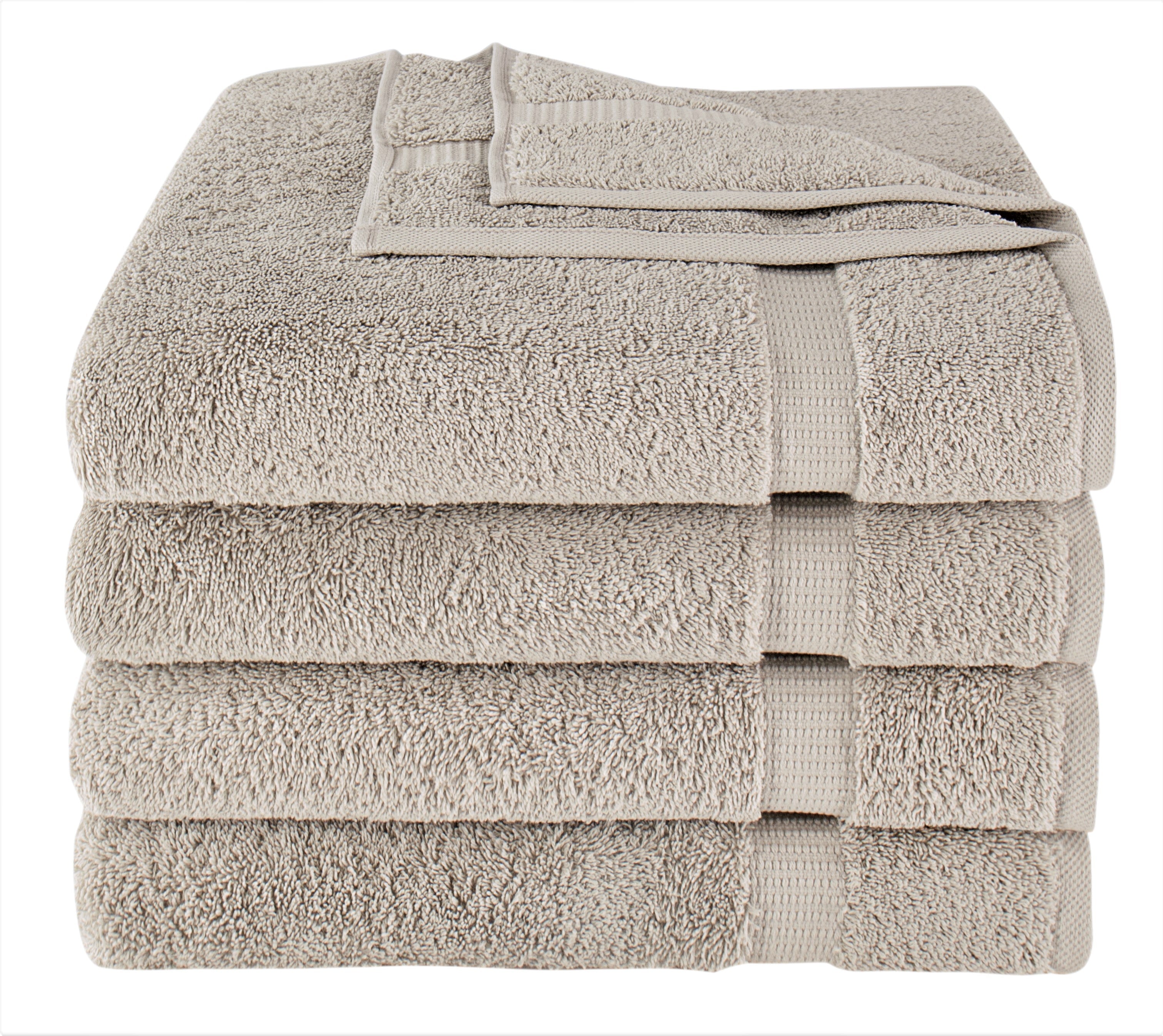 Villa Turkish Cotton Luxury Hotel Collection Bath Towels - 4 Pieces