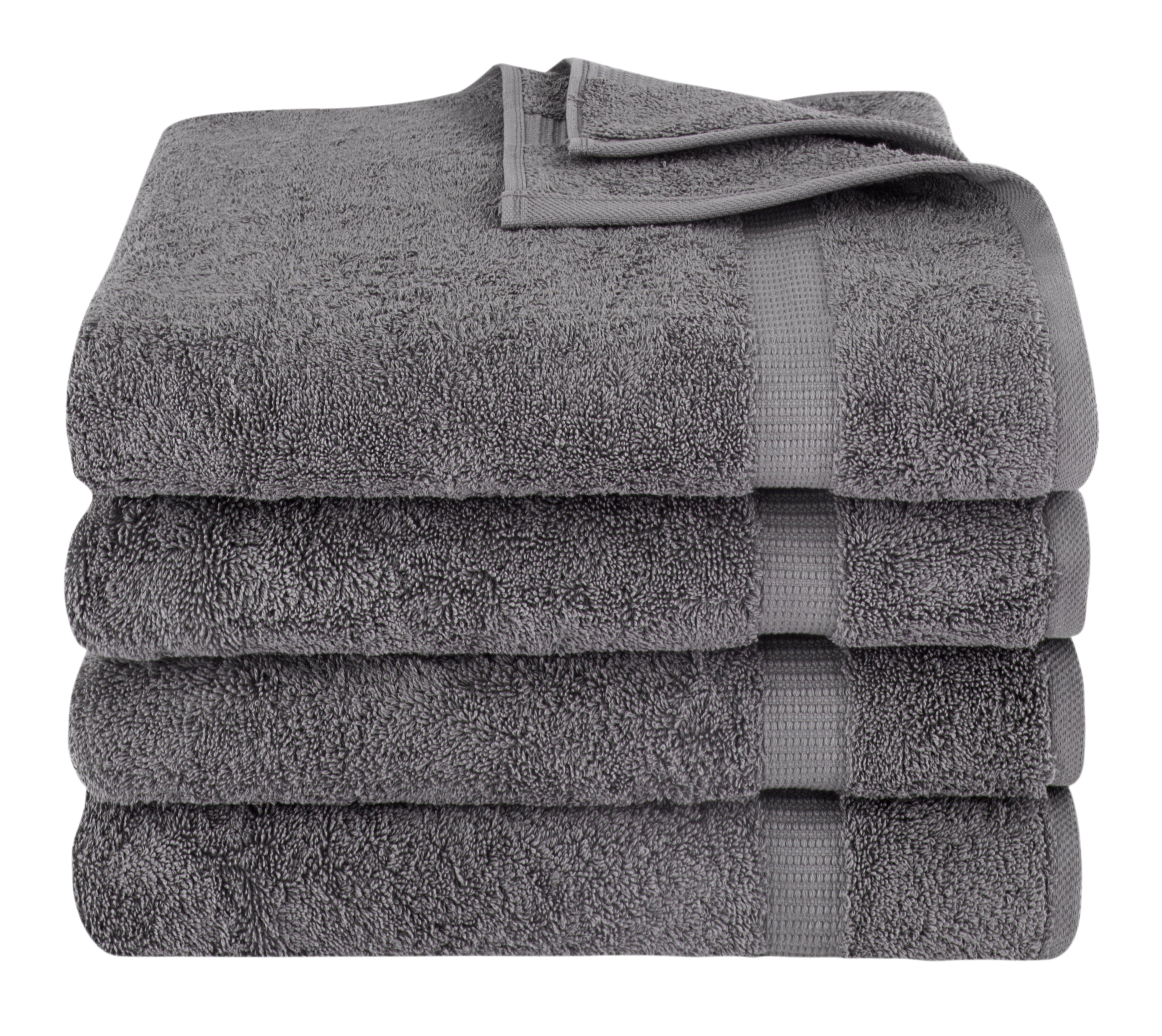 Villa Turkish Cotton Luxury Hotel Collection Bath Towels - 4 Pieces