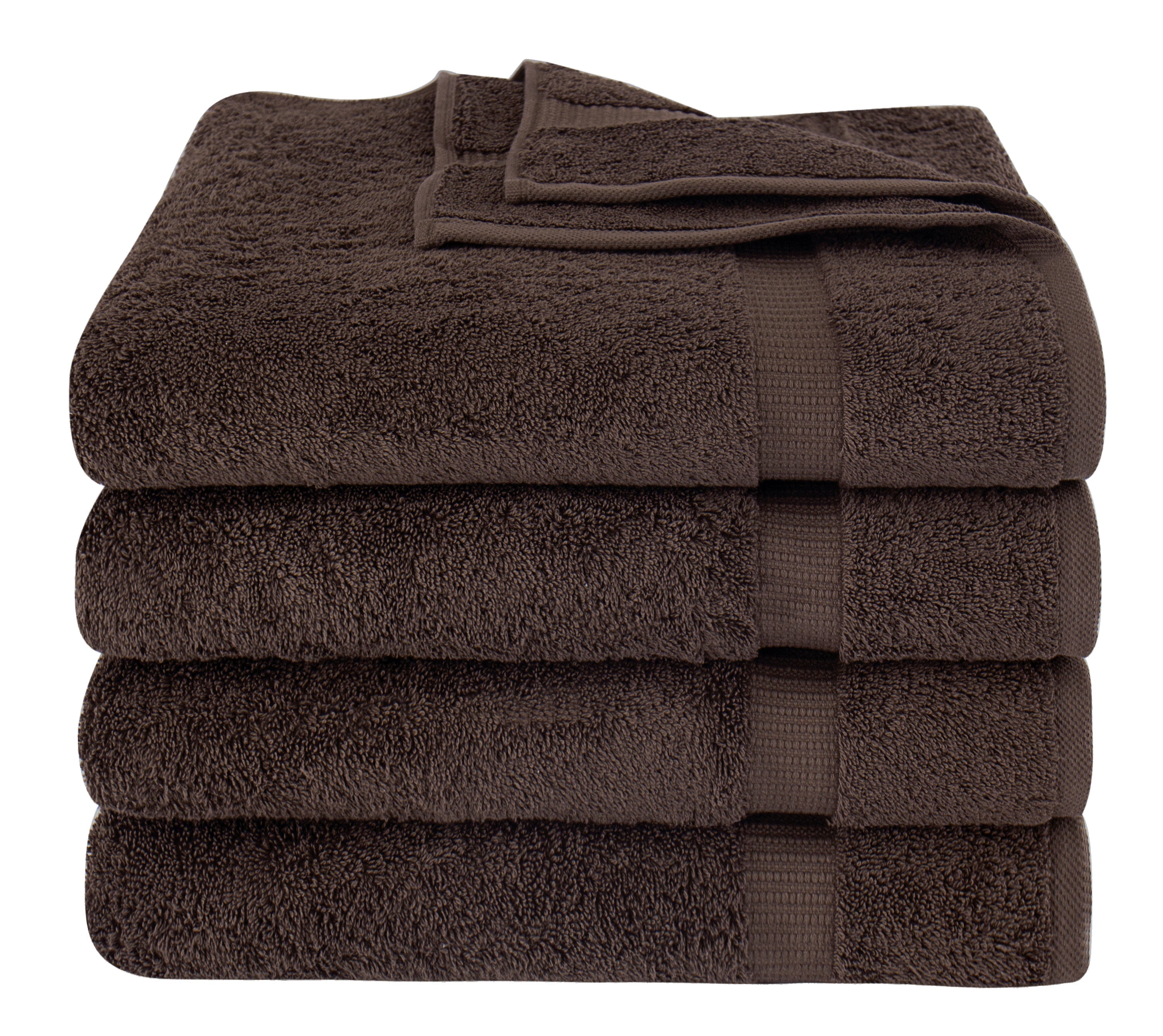 Villa Turkish Cotton Luxury Hotel Collection Bath Towels - 4 Pieces