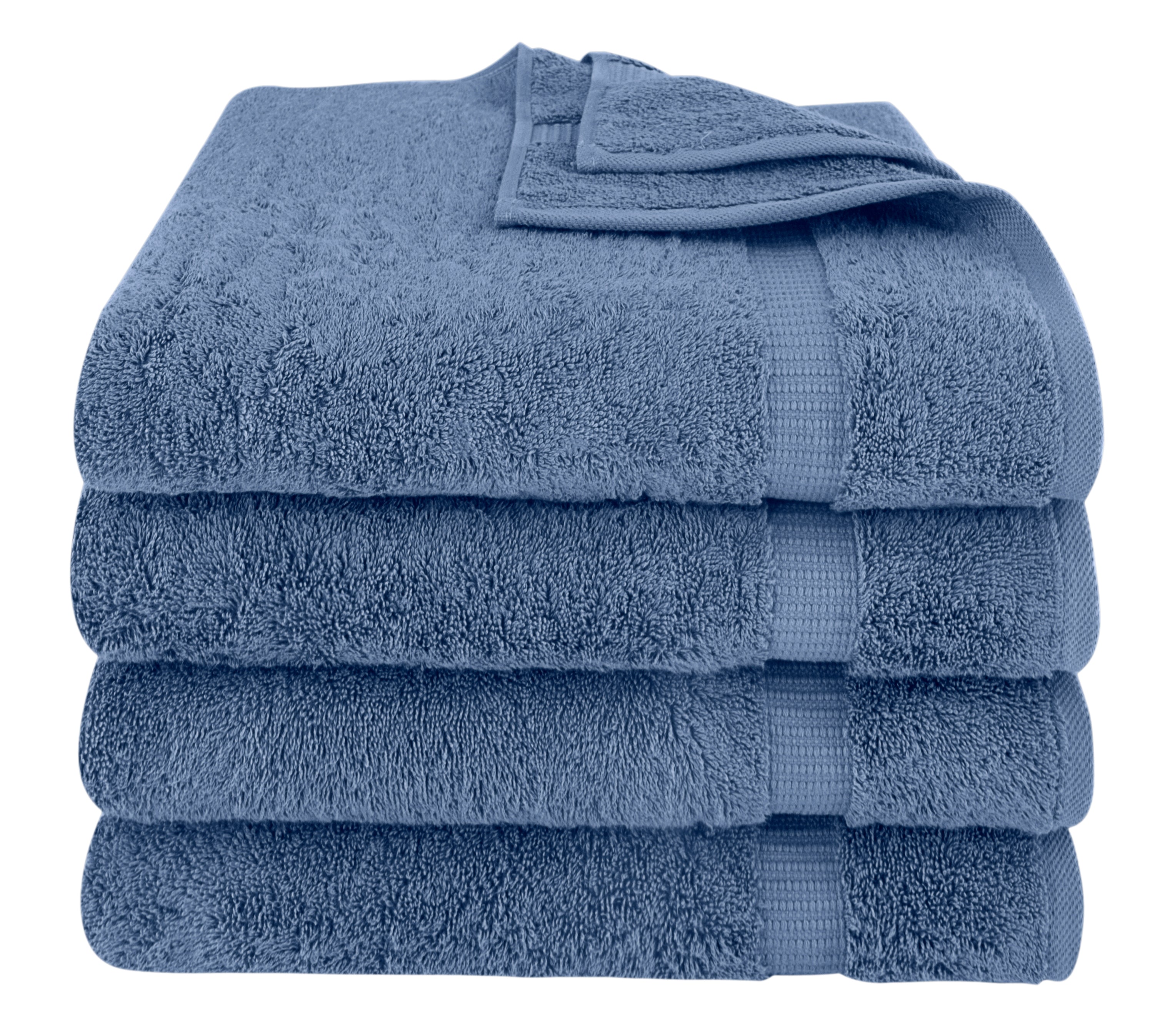 Villa Turkish Cotton Luxury Hotel Collection Bath Towels - 4 Pieces