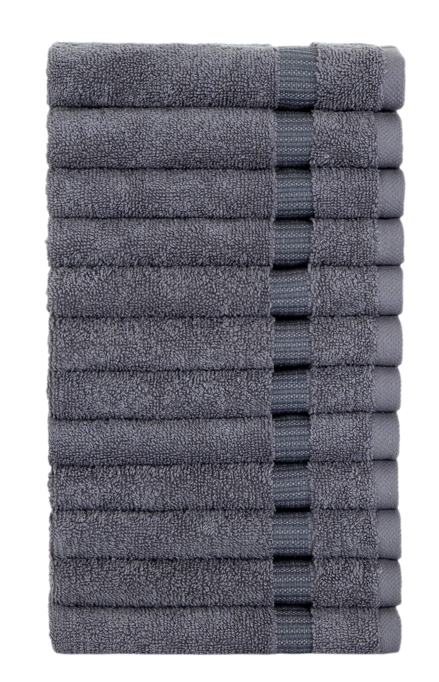 Cambridge Turkish Cotton Washcloths - 12 Pieces (Wholesale)
