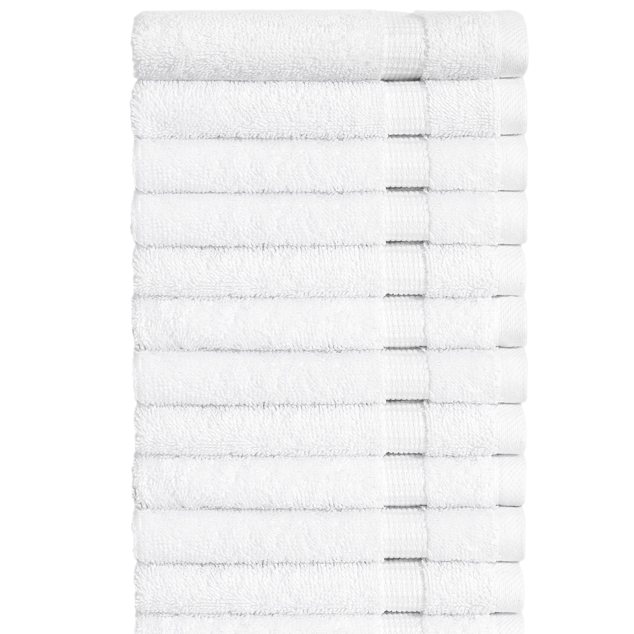 Cambridge Turkish Cotton Washcloths - 12 Pieces (Wholesale)