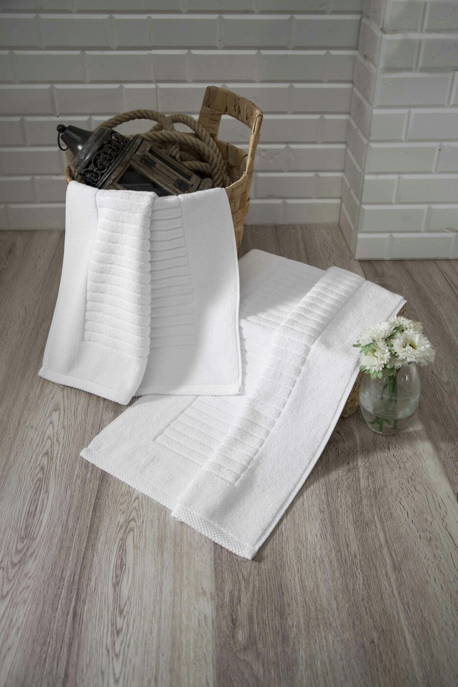 Piano Turkish Cotton Bath Mat - 2 Pieces