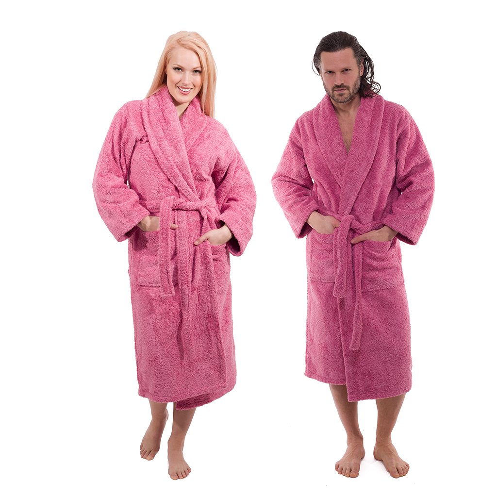 Classic Turkish Combed Cotton Luxurious Soft and Comfy Unisex Bathrobes