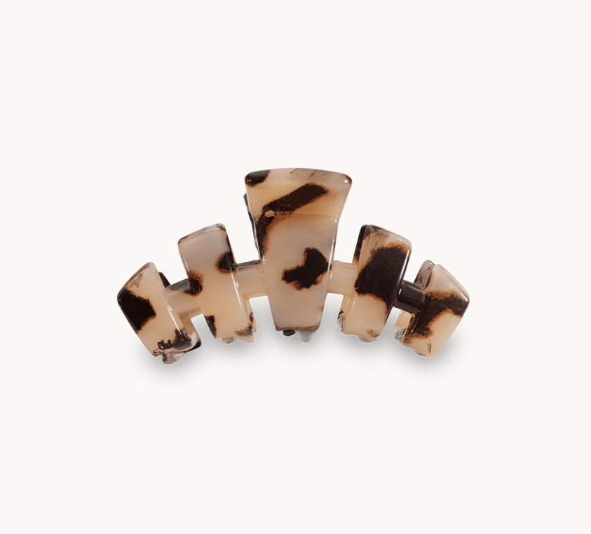 Teleties Tiny Hair Clip - Blonde Tortoise