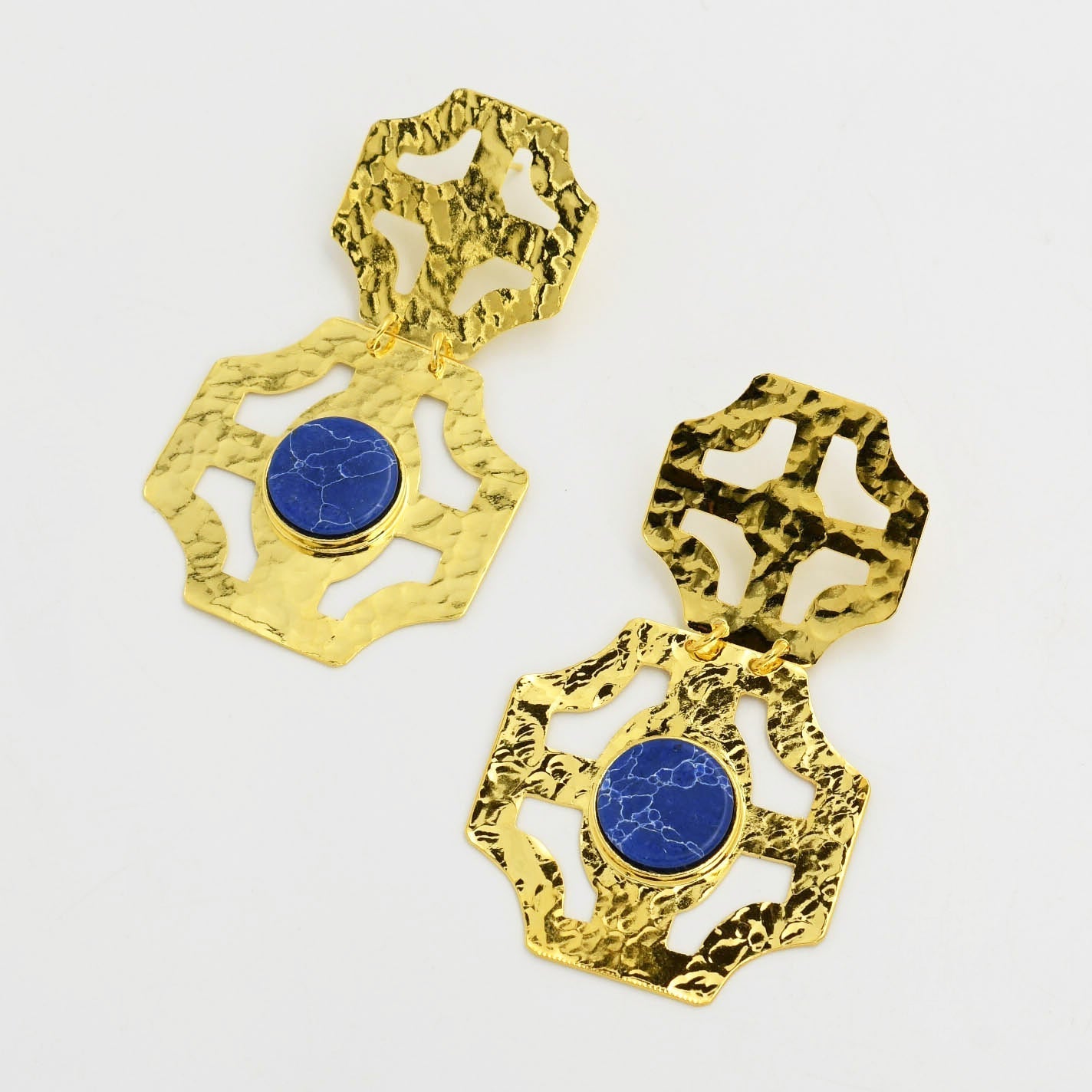 Stacey Marmol Blue Earrings
