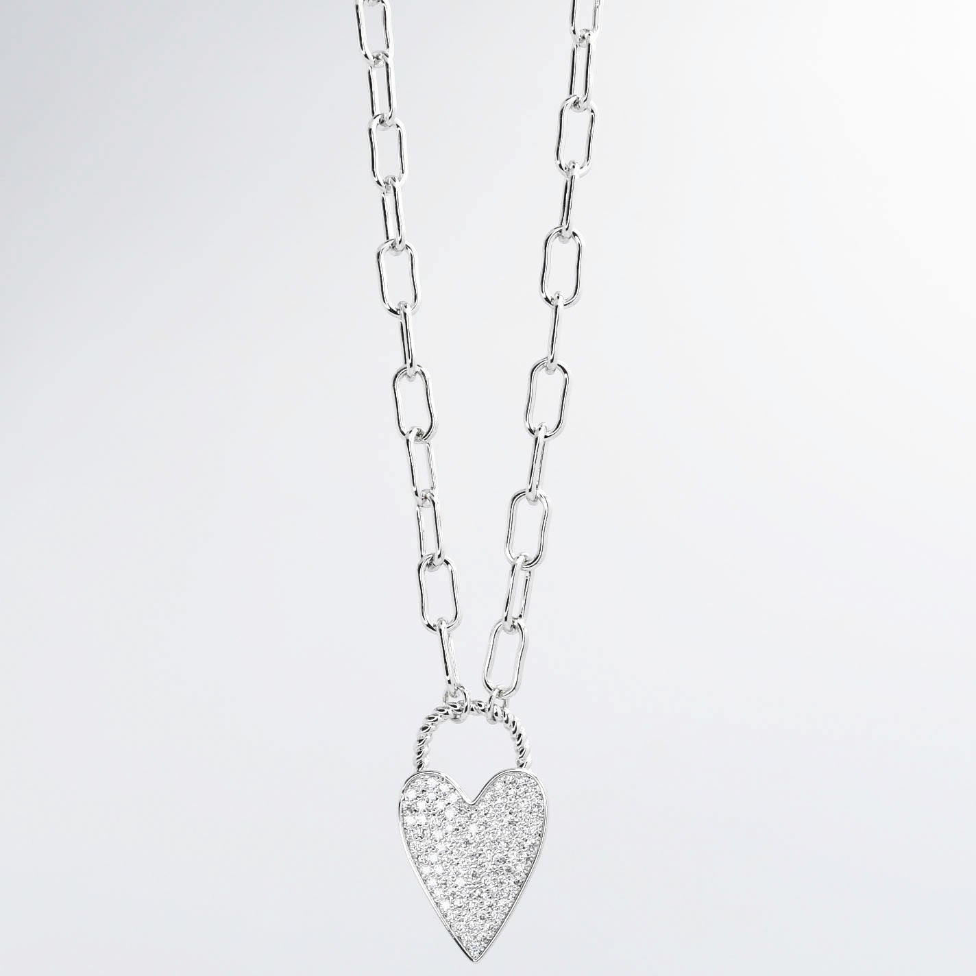 True Love Silver Necklace