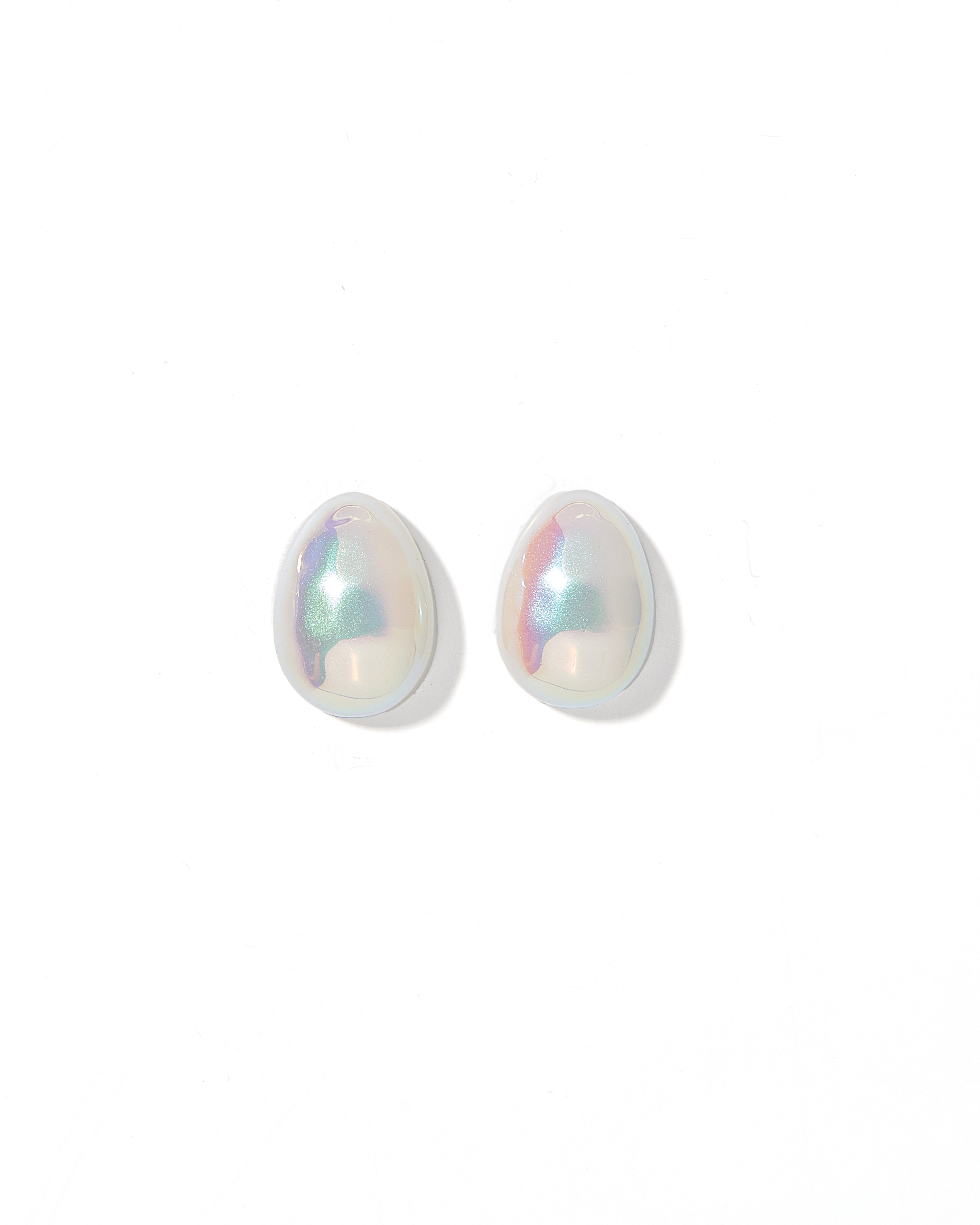Monica Pearl Stainless Steel Earring