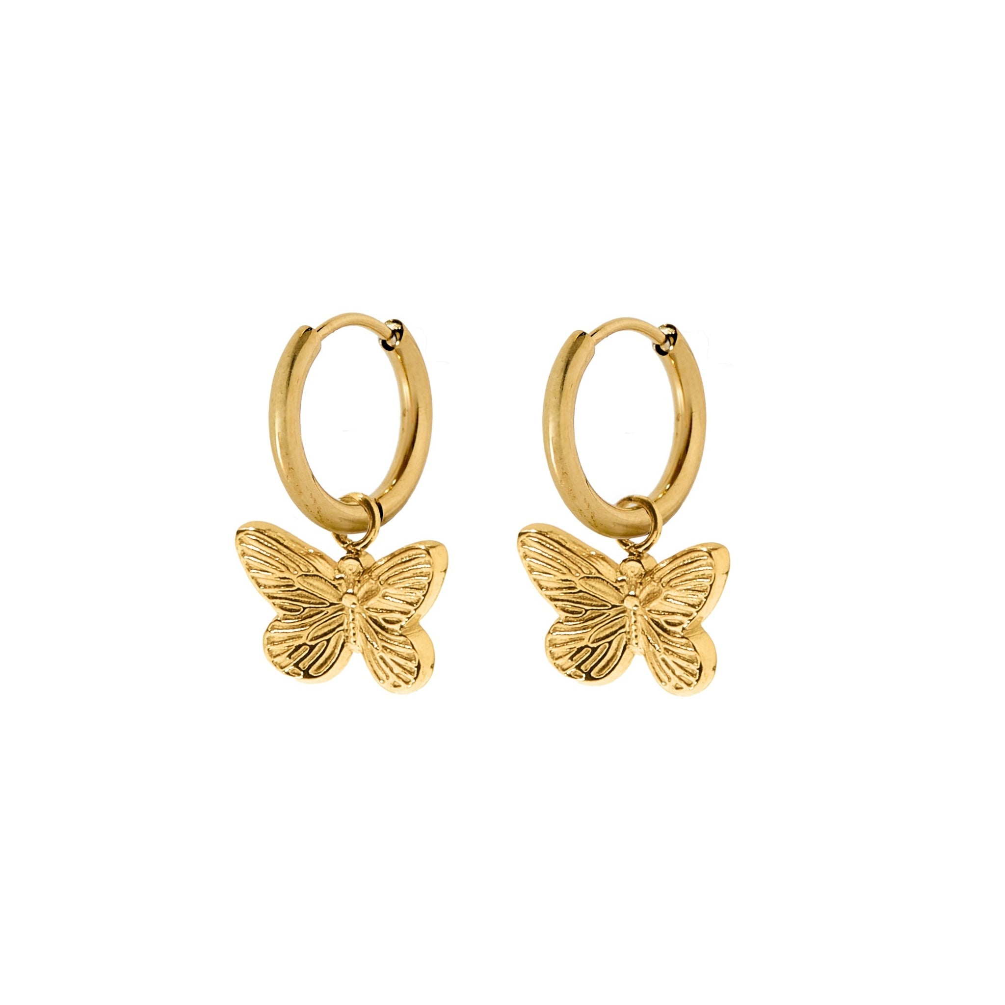 Faye Dainty Hoop Gold