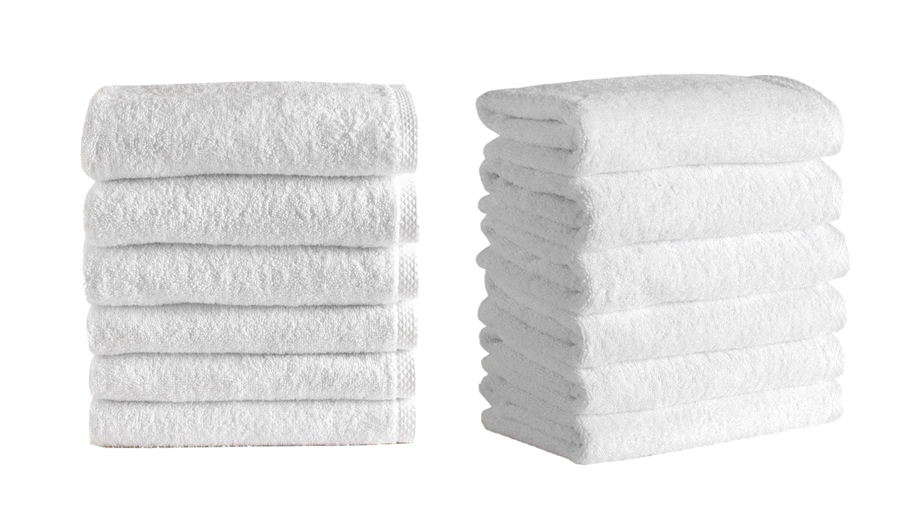 Hospitality Turkish Cotton Washcloths - 12 Pieces