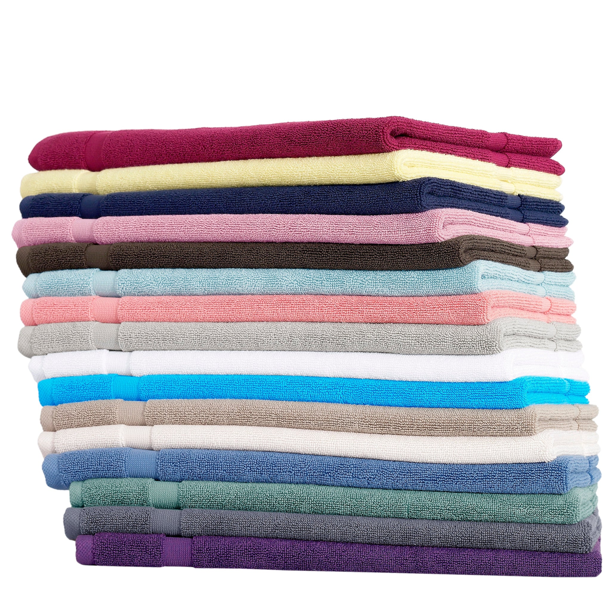 Cambridge Turkish Cotton Washcloths - 12 Pieces