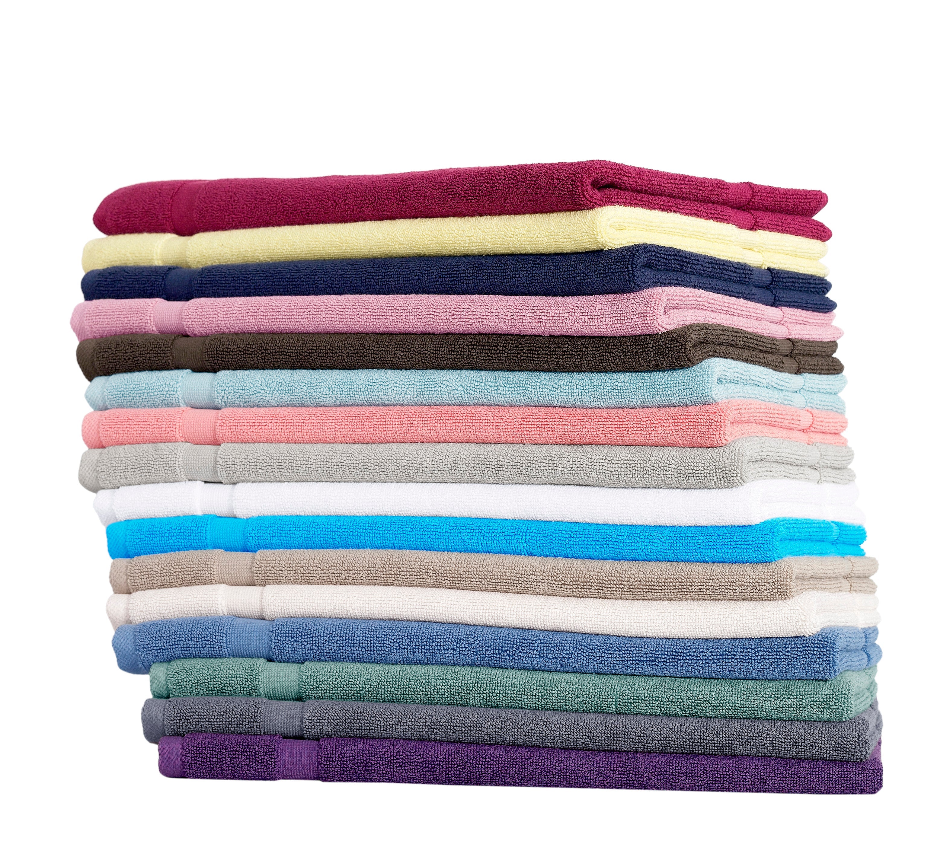 Cambridge Turkish Cotton Washcloths - 12 Pieces