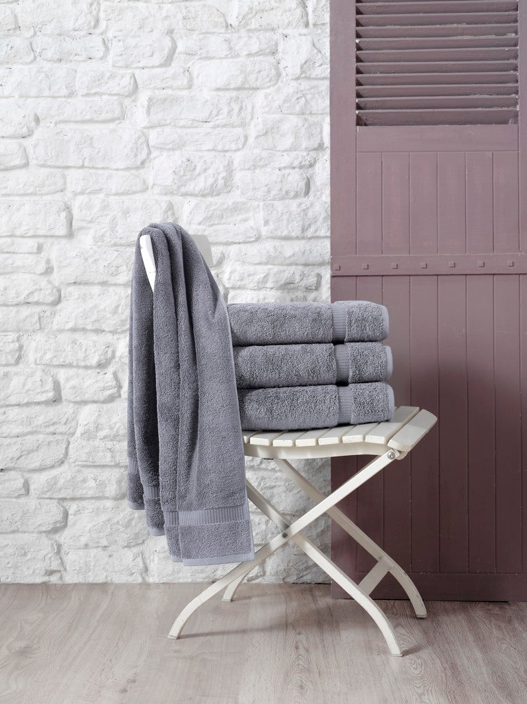 Cambridge Bath Towels Set of 4, Hotel Collection - Made in Turkey