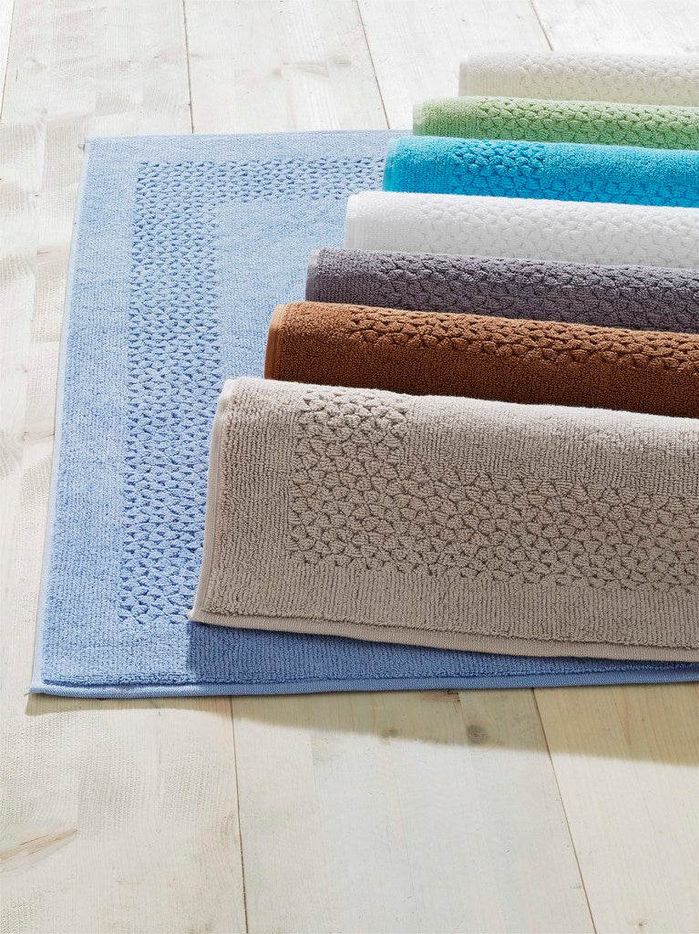 Mei-Tal Turkish Cotton Bath Mat - 2 Pieces