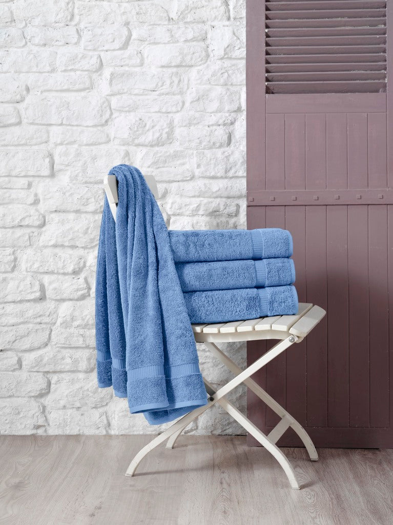 Cambridge Bath Towels Set of 4, Hotel Collection - Made in Turkey