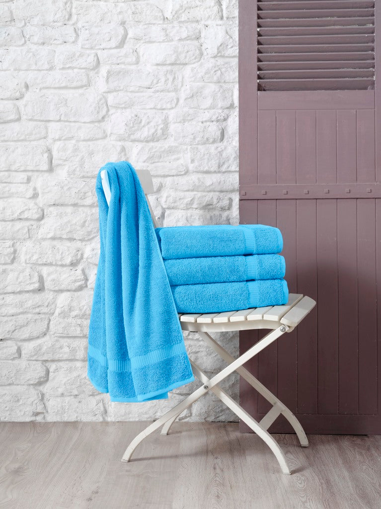 Cambridge Bath Towels Set of 4, Hotel Collection - Made in Turkey